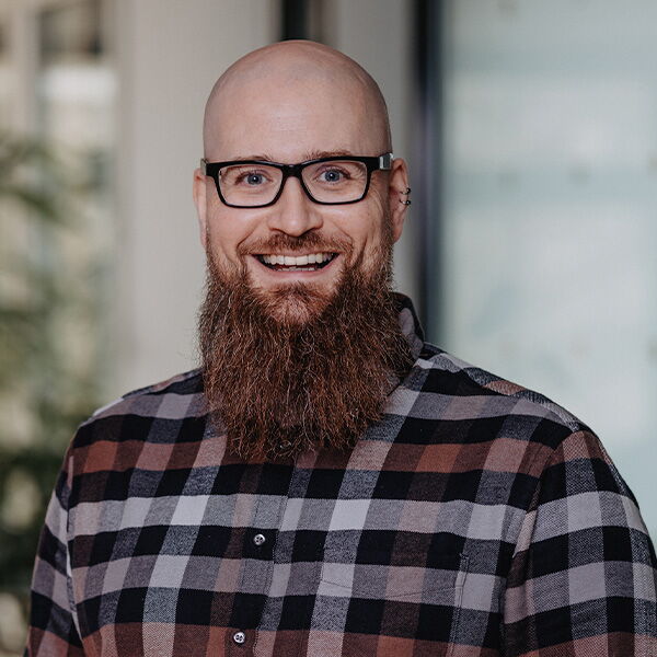 Mitarbeiter Sacha Gebhart