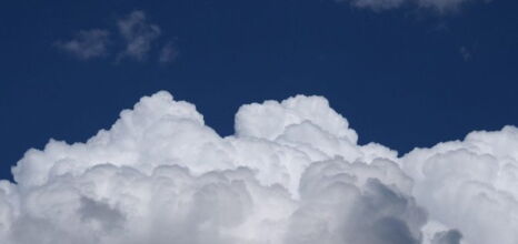 Himmel mit Wolken