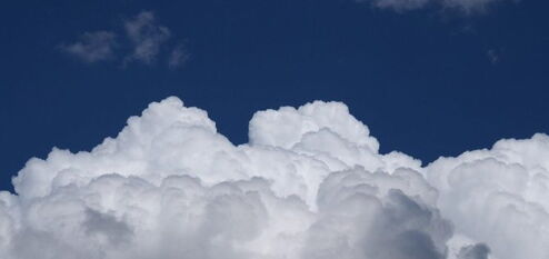Himmel mit Wolken