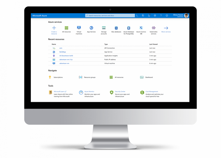 Monitor mit Azure System